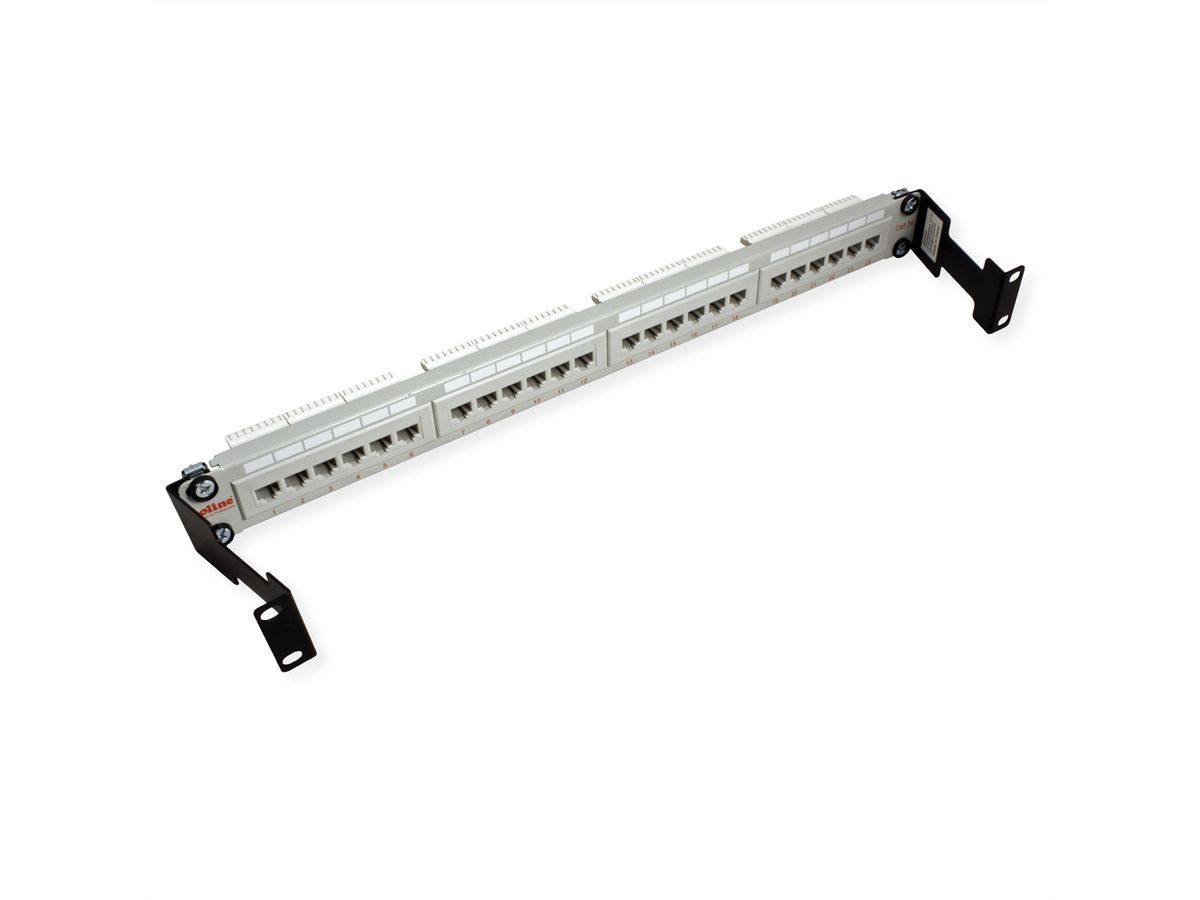 VALUE 19" Rack Depth Extender, 2 pcs, 1U, metal, 101.5mm