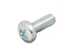 SCHROFF Kruiskopschroef, Pozidrive, M6x16, St, Verzinkt, 100 stuks