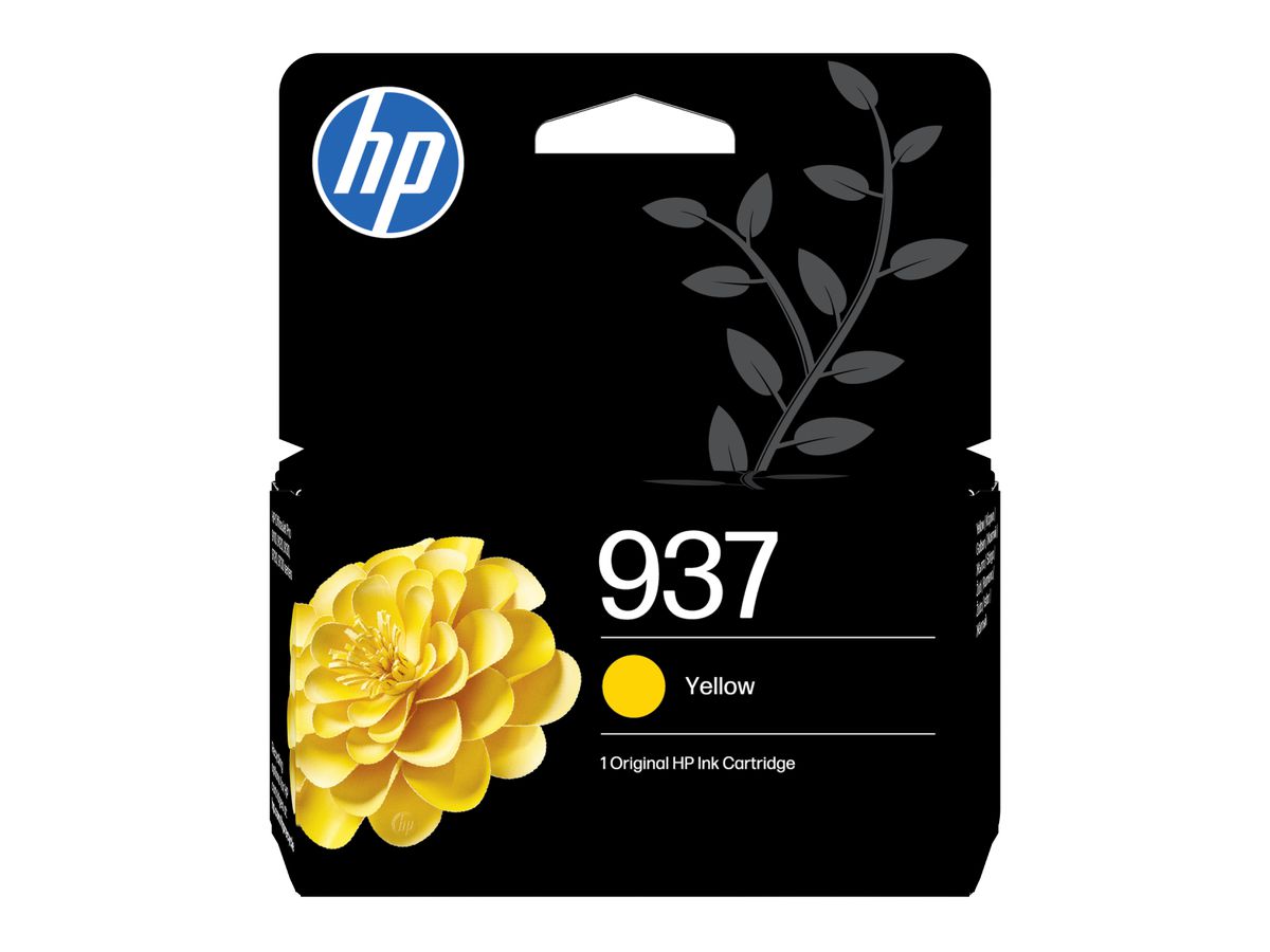 HP 937 Yellow Original Ink Cartridge