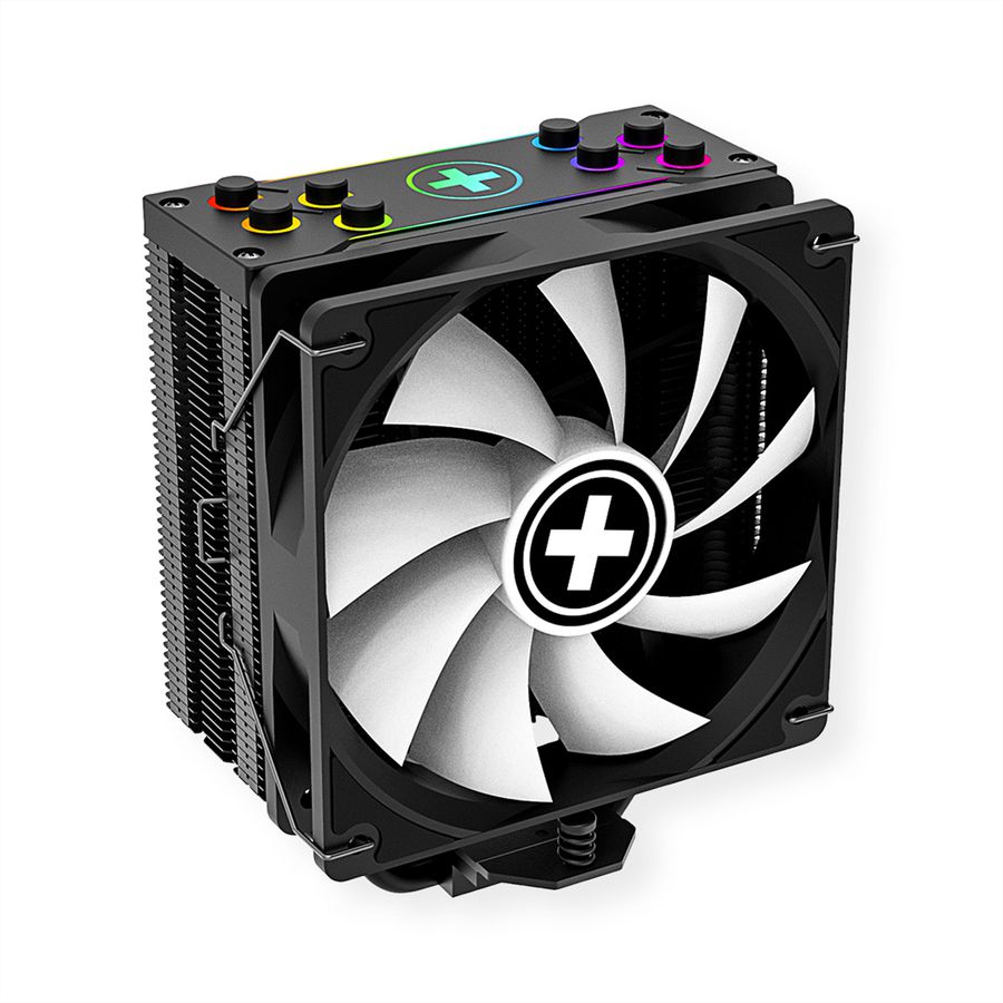 Xilence M704PRO.ARGB AMD and Intel CPU Cooler, 120mm ARGB PWM Fan, 180W TDP