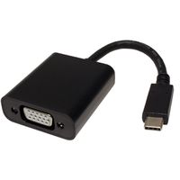 VALUE Beeldschermadapter USB Type C - VGA