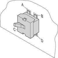 SCHROFF Microschakelaar voor AMC Modules