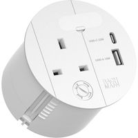 BACHMANN LOOP IN CHARGE 1xUK, 1xUSB A/C 22W 1xKBD 0,2m wh