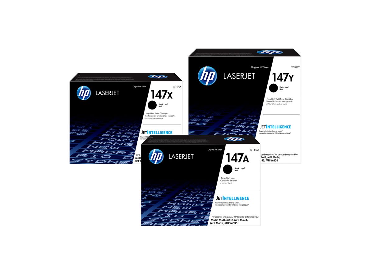 HP 147Y originele extra high-capacity zwarte LaserJet tonercartridge