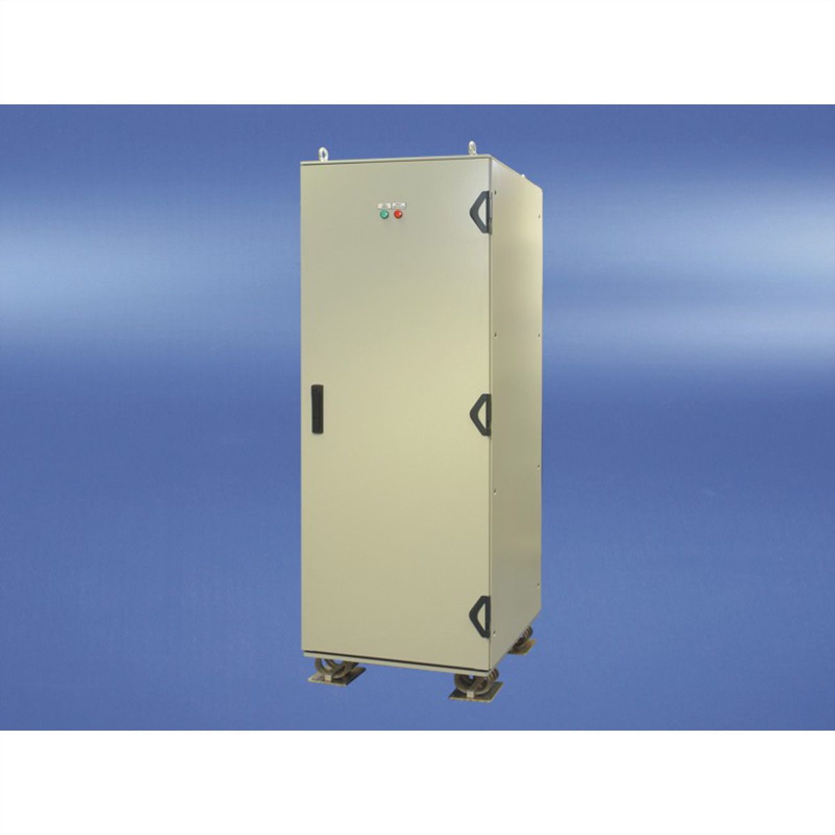SCHROFF Varistar MIL Cabinet, EMC Shielded, MIL 901D, With Elastomer Shock Absorbers