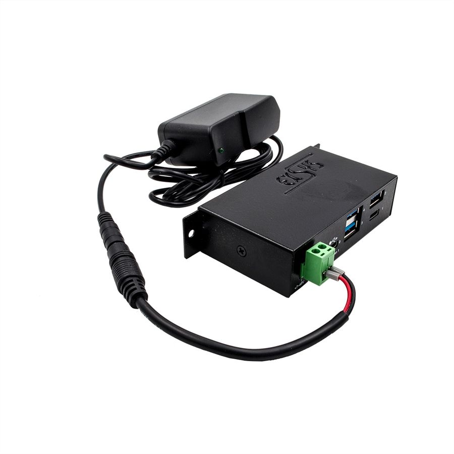EXSYS EX-K1110 DC Jack cable for connect to the Terminal Block, black