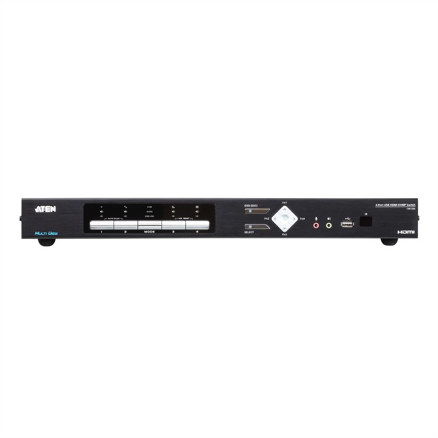 ATEN CM1284 4-poorts USB HDMI Multi View KVMP Switch