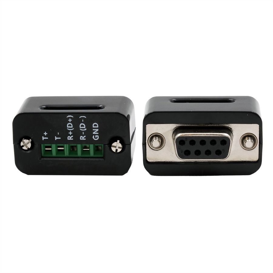 EXSYS EX-2346IS USB 2.0 zu 1x Seriell RS-422/485 Port Konverter, 15KV ESD, 4.0KV, Kabel, FTDI, schwarz, 1,8 m