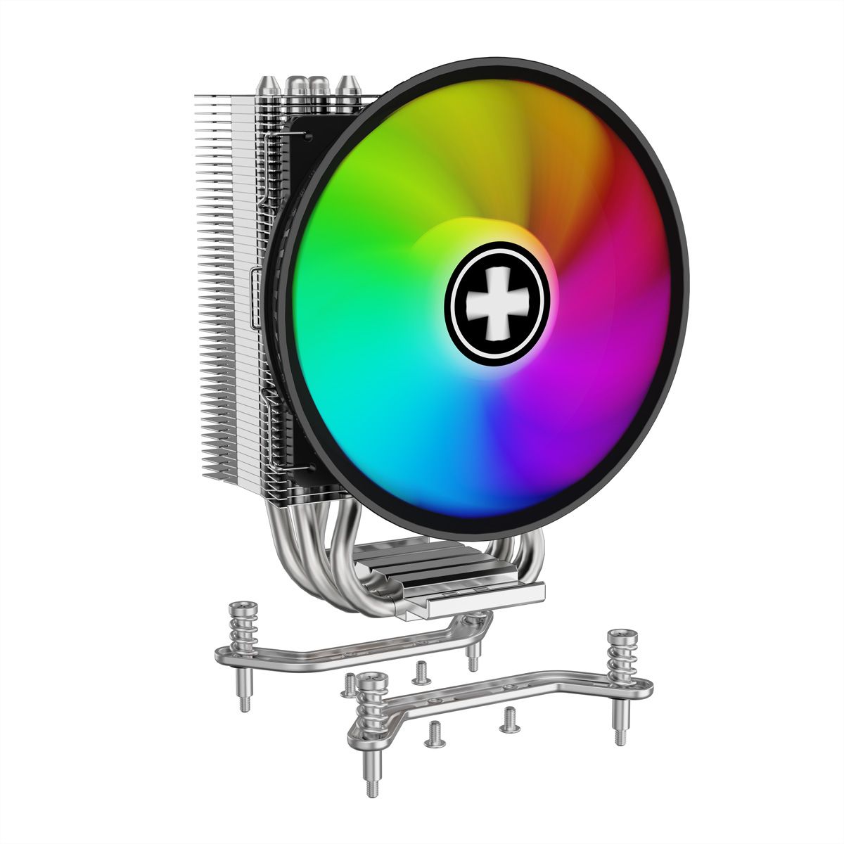 XILENCE XC149 ARGB CPU-Kühler, 120mm PWM FDB Lüfter, 200W TDP