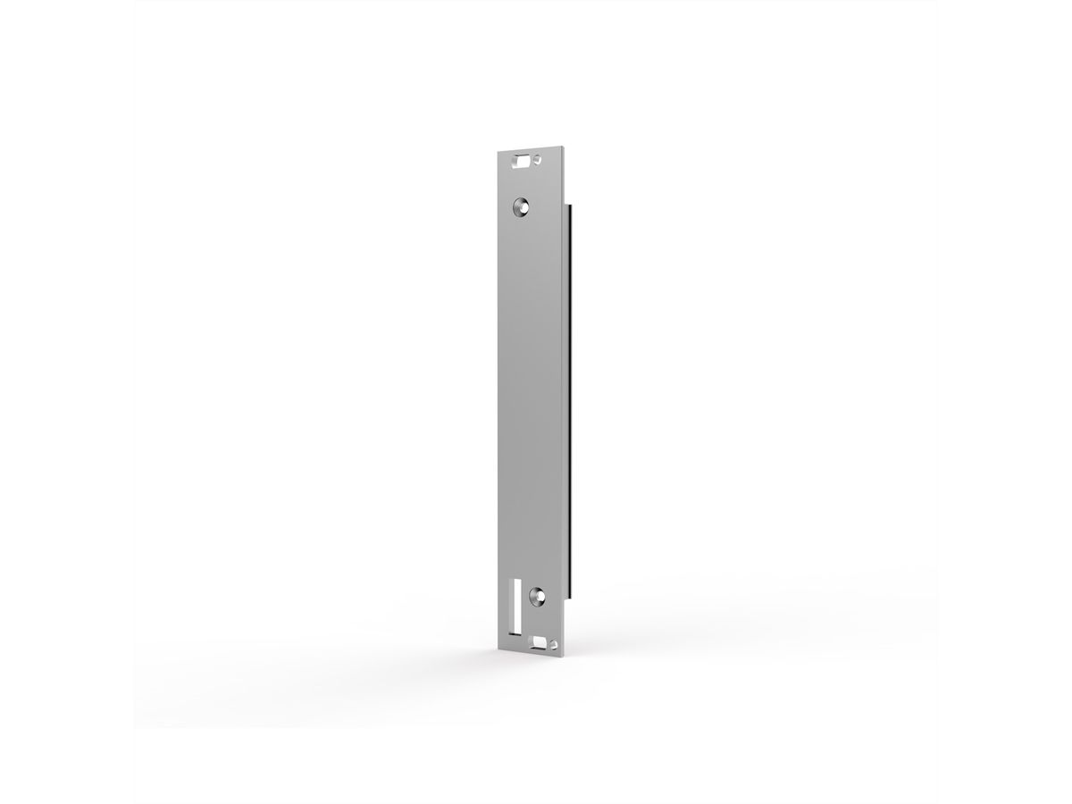 SCHROFF-insteekmodule U-profiel voor greepvorm 1, 3 HE, 4 HE, 2,5 mm, Al, geanodiseerd vooraan, geleidend achteraan