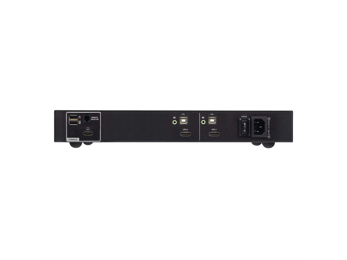 ATEN CS1182H4 2-poorts 4K HDMI Secure KVM PSD PP V4.0 Conform