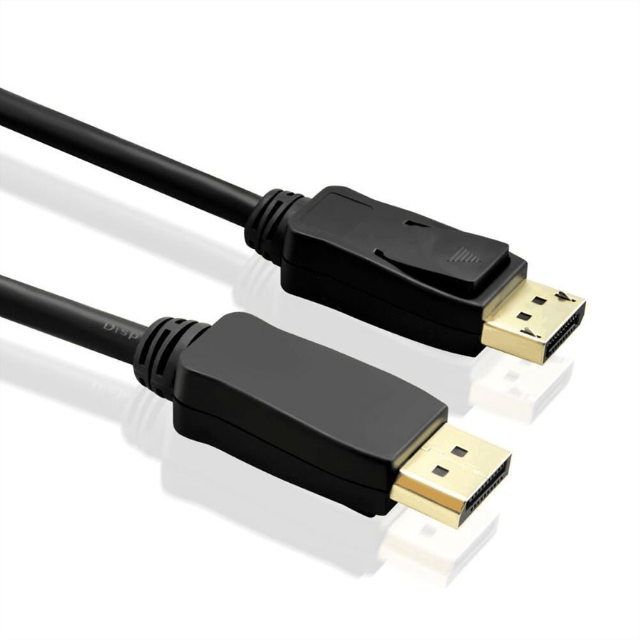 STANDARD DisplayPort Cable, v1.4, DP-DP, M/M, black, 1 m