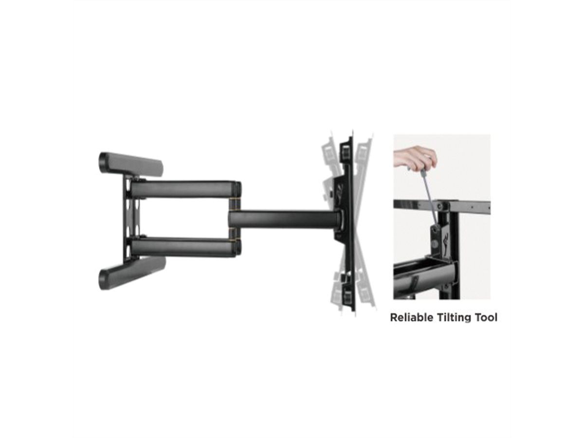 ROLINE PREMIUM TV-muurbeugel, zeer flexibel, max. 70 kg