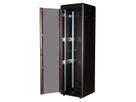 ROLINE 19-inch netwerkkast Pro 42 U, 600x600 BxD Glazen deur zwart