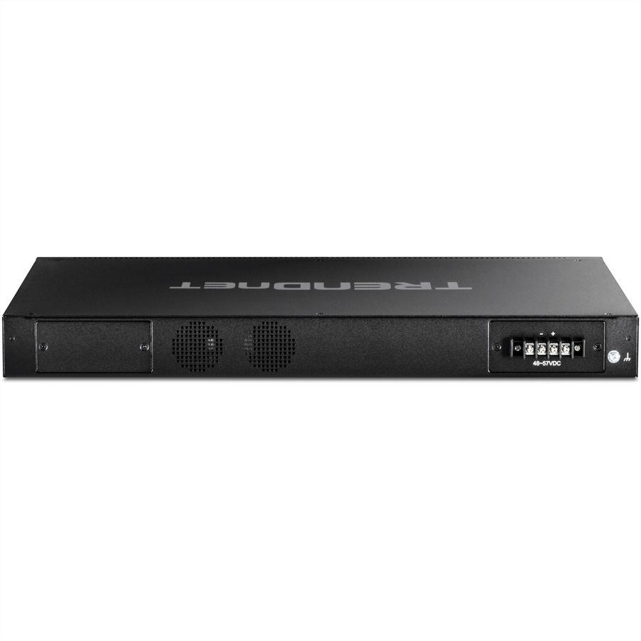 TRENDnet TI-RG262i Rackmount Switch, 26-poorts industriële Gigabit L2 Beheerd