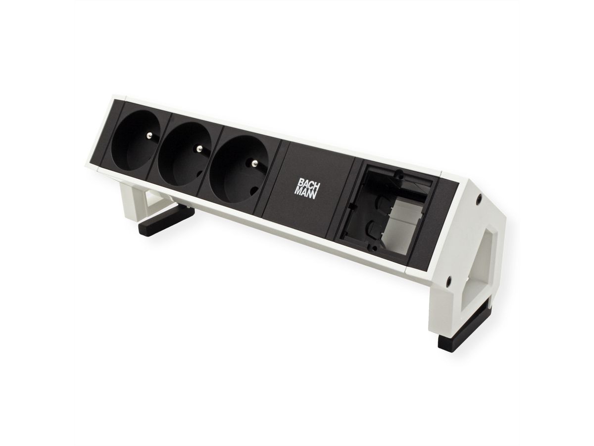 BACHMANN DESK2 3xUTE 1xCM 0.2m GST18 RAL9010