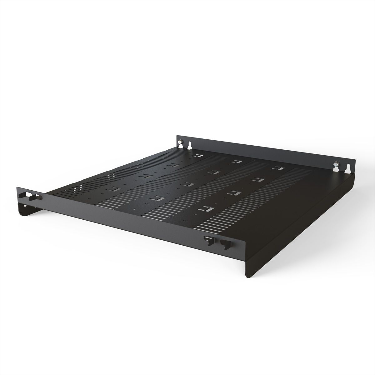 SCHROFF Varistar 19'' Legbord, stationair, 75 kg, RAL 7021, 600W 600D