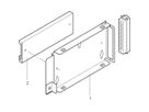 SCHROFF PSU Wandbevestiging voor 19" PSU