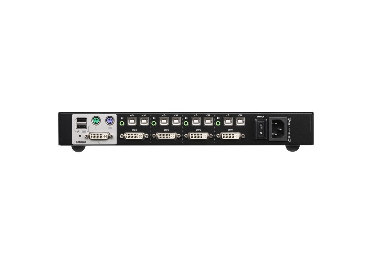 ATEN CS1184D 4-Port USB DVI Secure KVM Switch