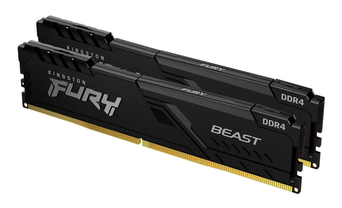 Kingston Technology FURY 16GB 3200MT/s DDR4 CL16 DIMM (Kit van 2) Beast Black