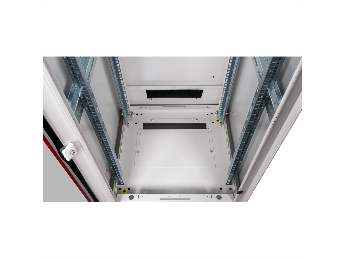 ROLINE 19-inch netwerkkast Pro 36 U, 600x600 BxD Glazen deur grijs