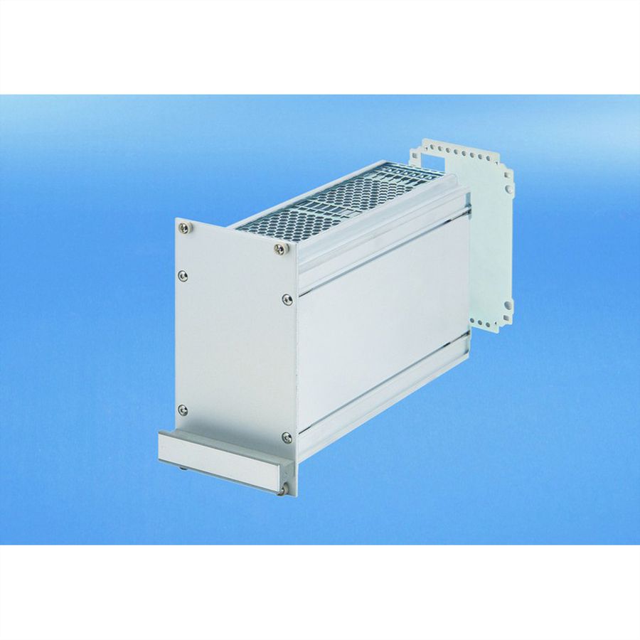 SCHROFF Frame Type Plug-In Unit PRO Kit, Perforated Covers, 1 Connector, 3 U, 8  HP, 167 mm