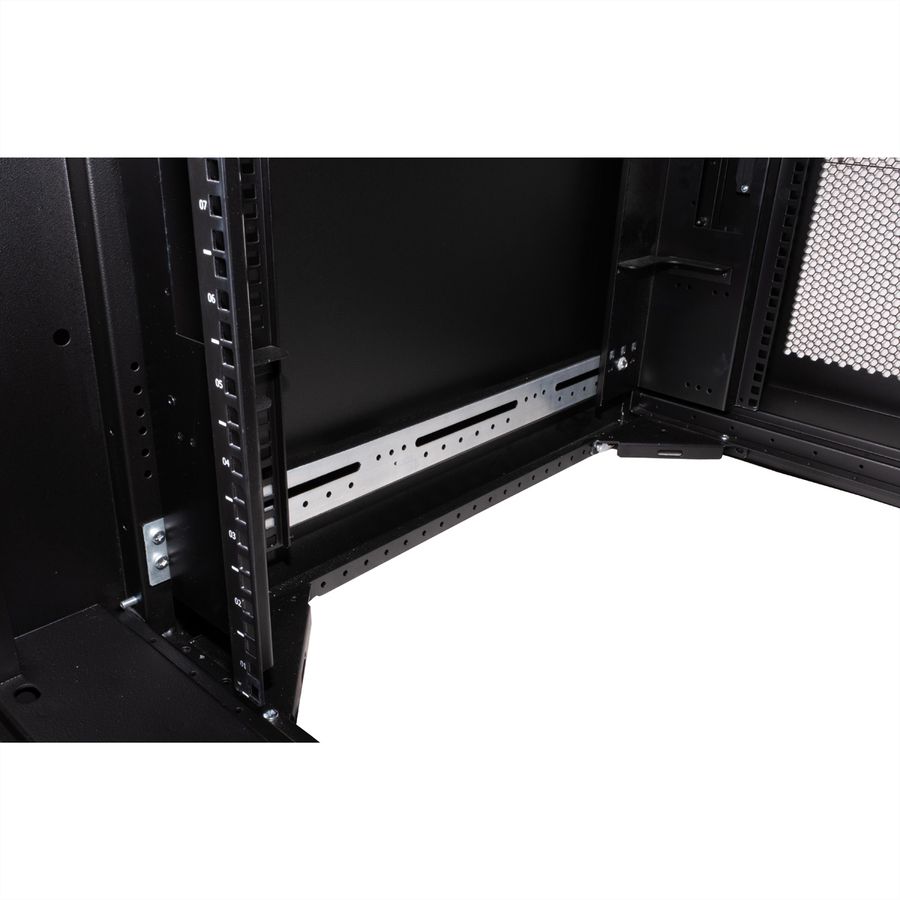 ROLINE colocation-kast 47HE 800x1000 mm, 3 compartimenten, zwart