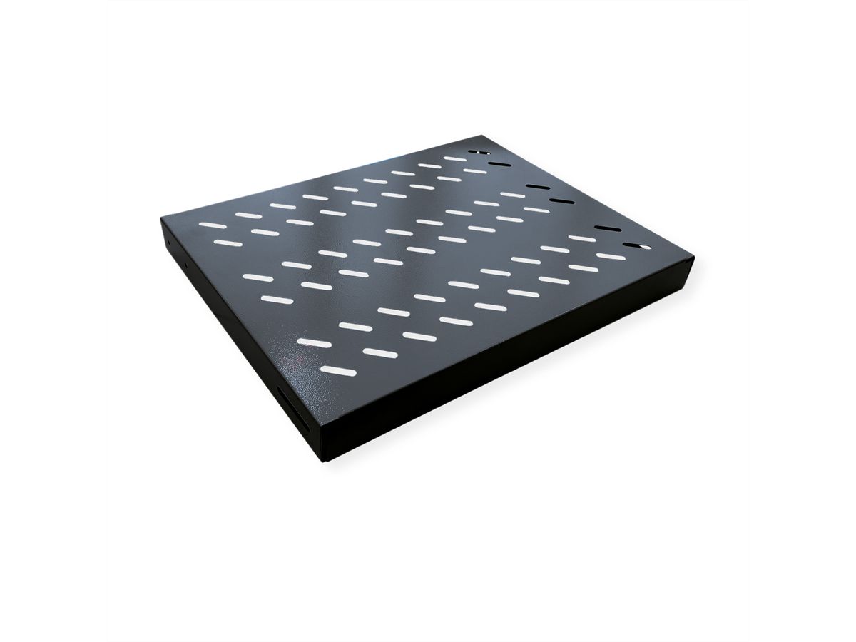 VALUE 19" 1U Adjustable Shelf for Cabinets, 440 x 568 mm, max. load 50 kg