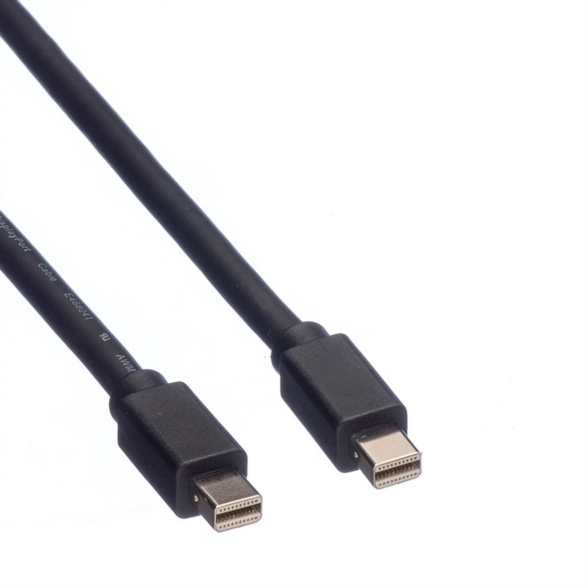 ROLINE DisplayPort kabel, Mini DP M - Mini DP M, zwart, 2 m