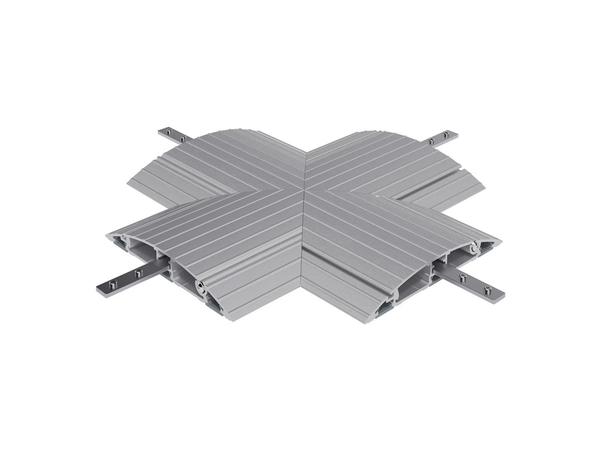 DATAFLEX Addit cable protector, cross-connection 472, silver