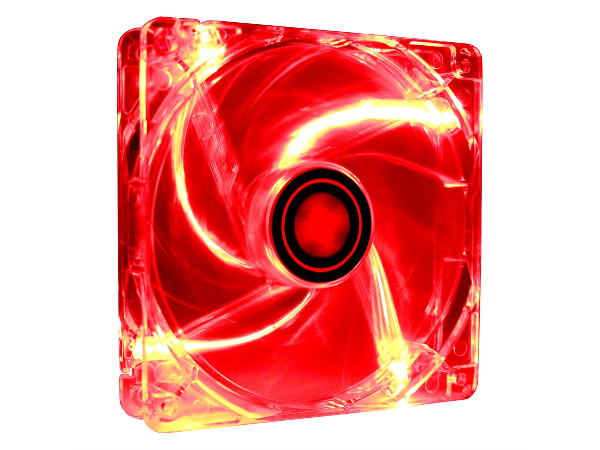 Xilence XPF120.TR 120mm Ventilator voor pc-behuizing, LED in rood