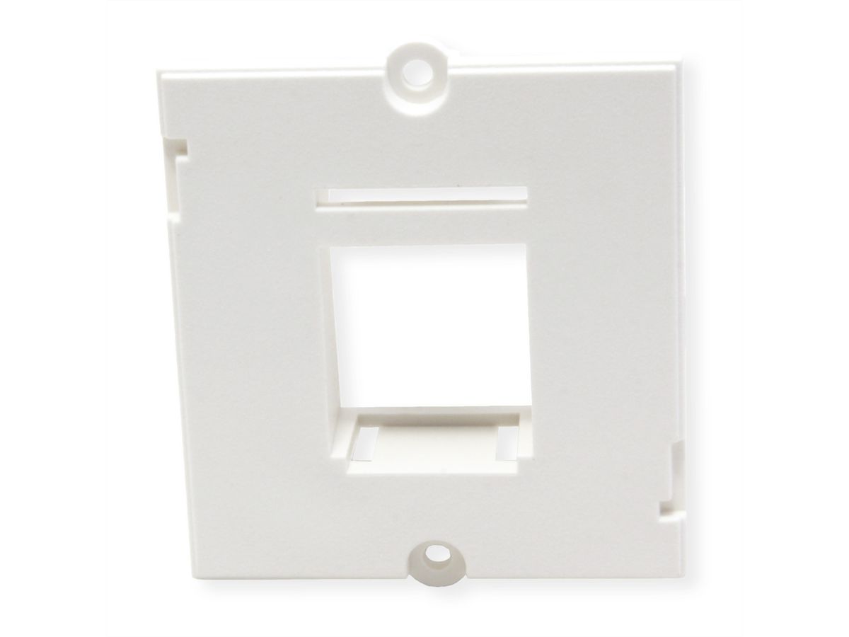 BACHMANN Custom Module Frame 1x Keystone, white