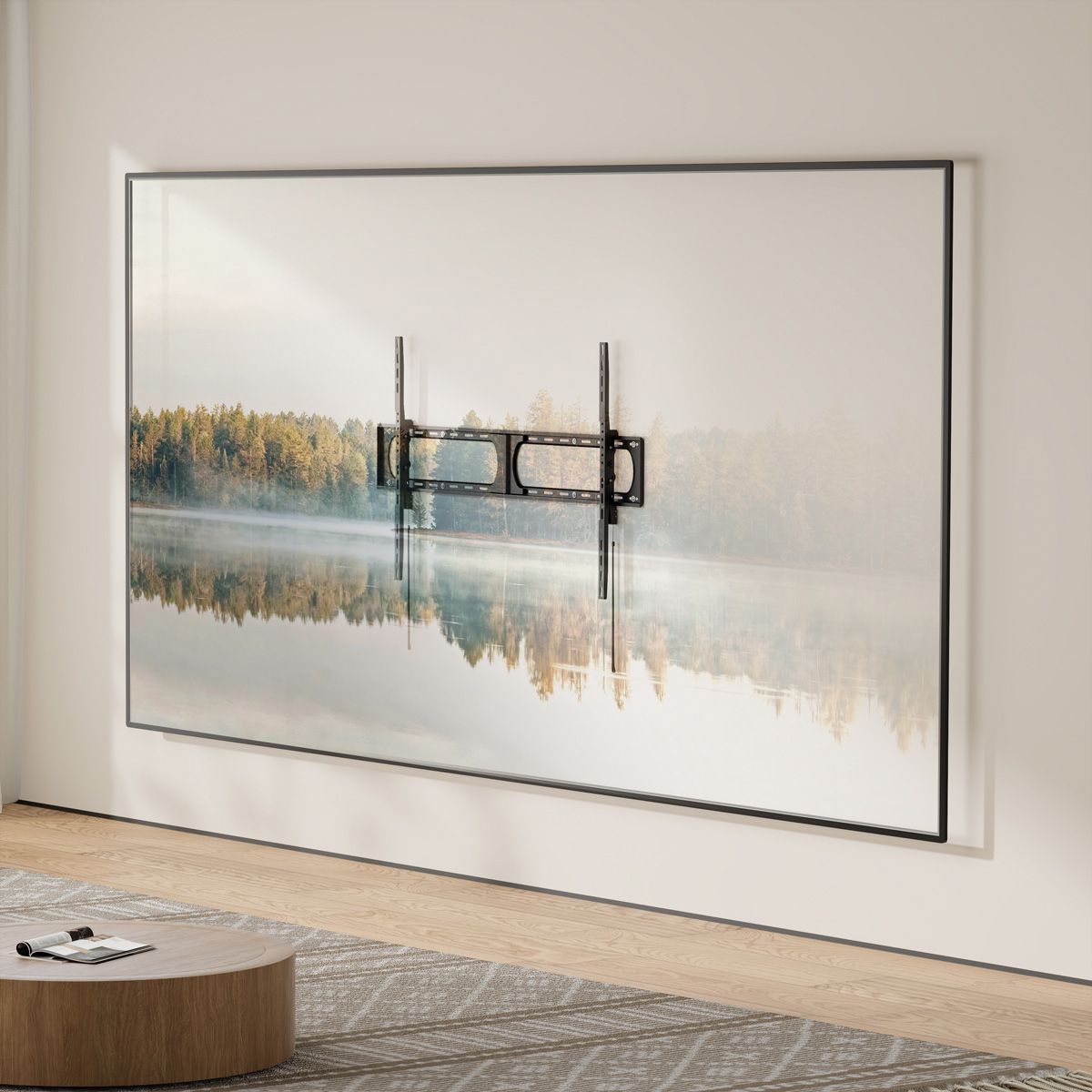 VALUE Heavy-Duty TV Wall Mount, <125 kg, <355,6 cm (140"), VESA 1200x800, tiltable
