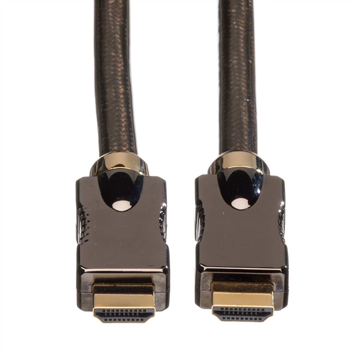 ROLINE HDMI Ultra HD Cable + Ethernet, M/M, black, 5 m
