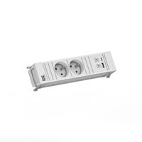 BACHMANN POWER FRAME 2xUTE 1xUSB A/C 22W 0.2m GST18