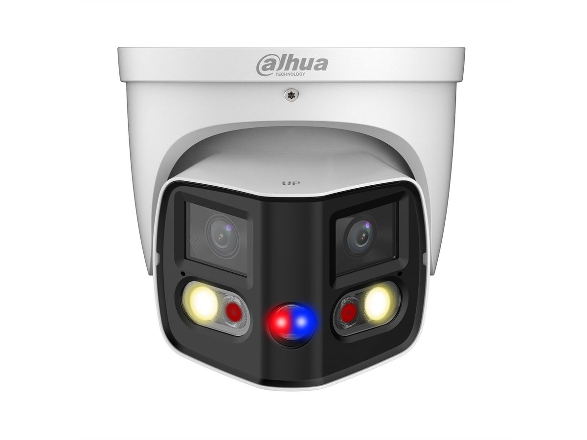 DAHUA IPC-PDW3849P-A180-E2-AS-PV-0280B Eyeball 2x4MP TiOC Fixed-focal WizSense Kamera