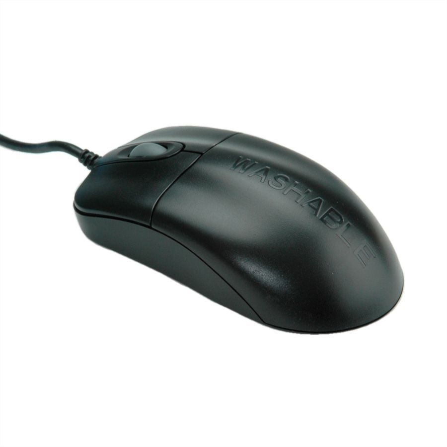 SEAL SHIELD Zilver Storm Muis USB zwart STM042