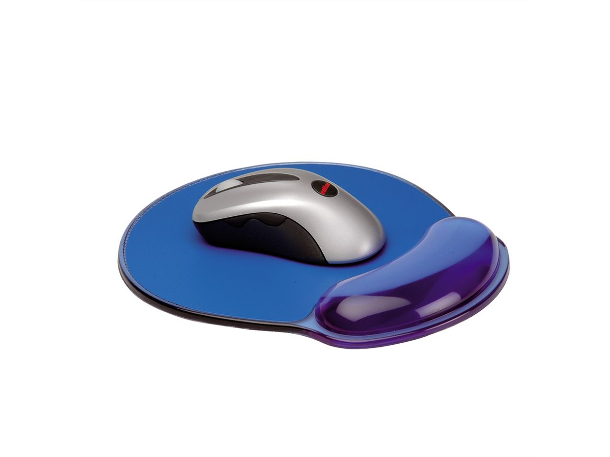 Mousepad with Wristrest, blue