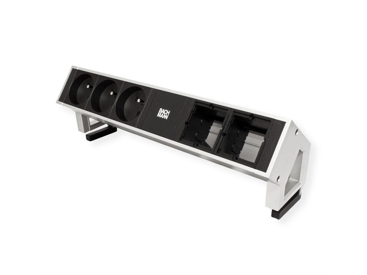BACHMANN DESK2 3xUTE 35° 2xCM current 0.2m GST18 Inox painted