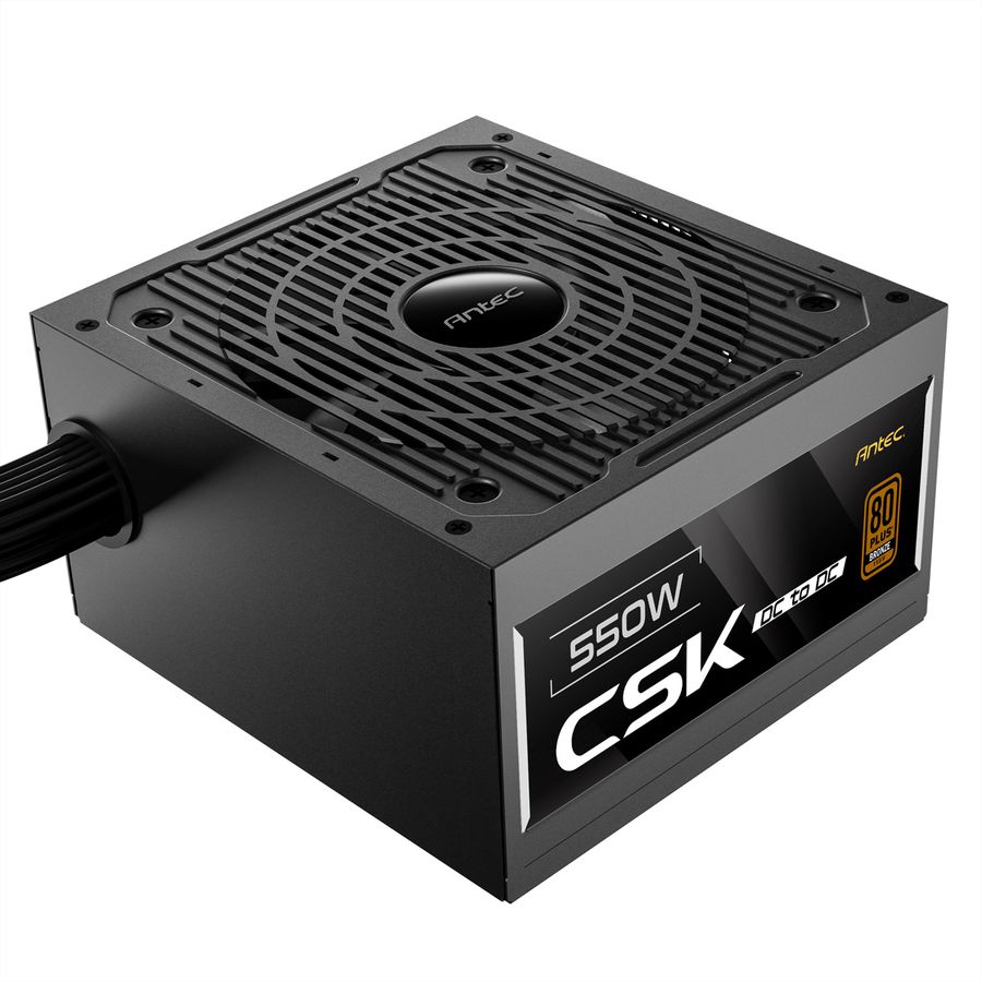 ANTEC CSK550DC PC Netzteil 550W ATX 2.52-kompatibel, schwarz