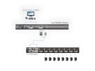 ATEN CL6700MW KVM-Console, LCD, DVI,HDMI Full HD, DE-Layout