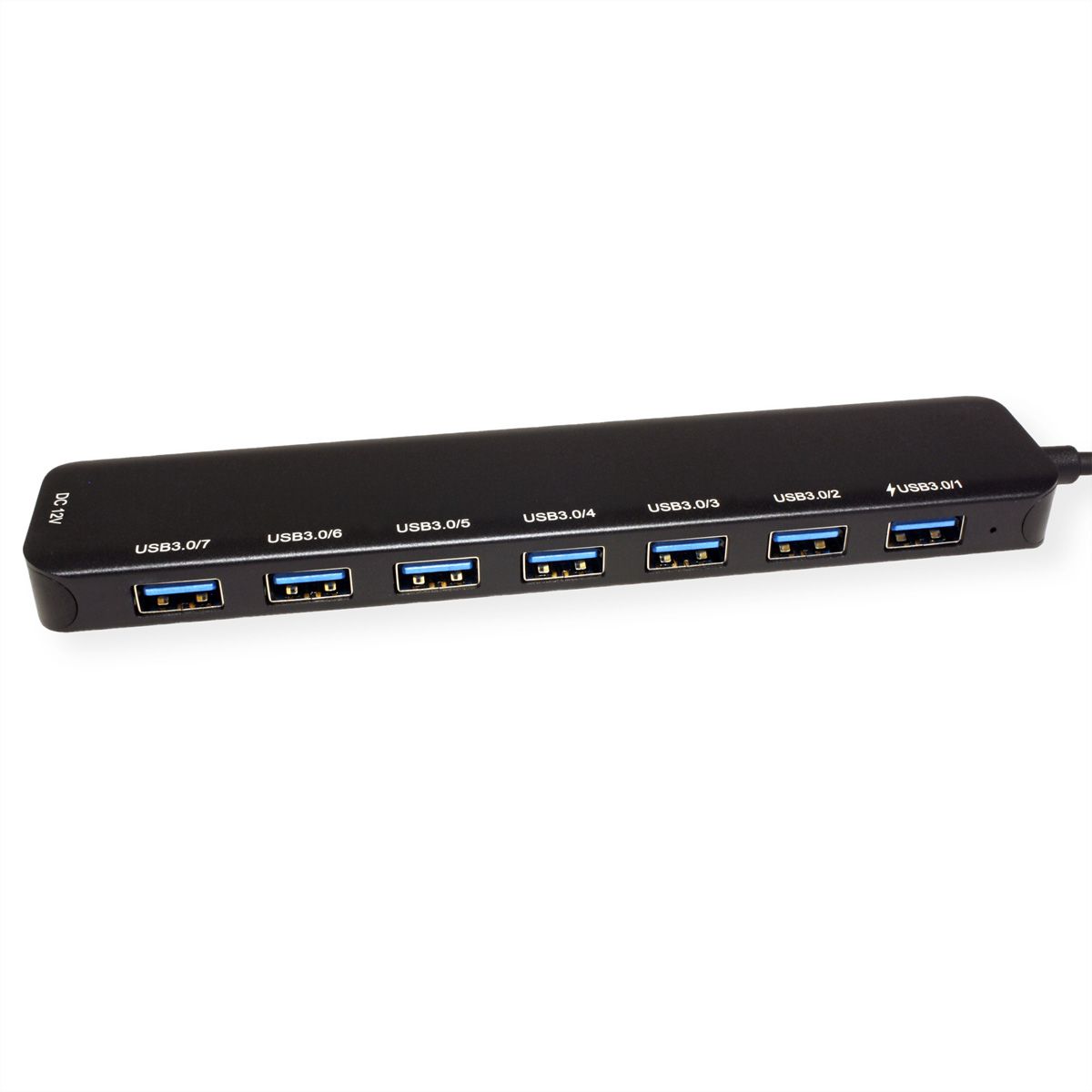 VALUE USB 3.2 Gen 1 Hub, 7 poorts, type C aansluitkabel