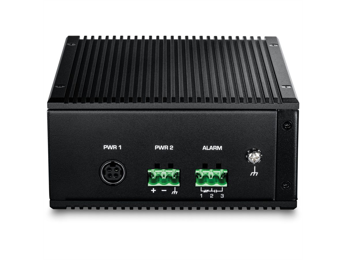 TRENDnet TI-BG50611 Industrial  DIN-Rail Switch 2,5G 6-Port PoE++ mit 10G Ports