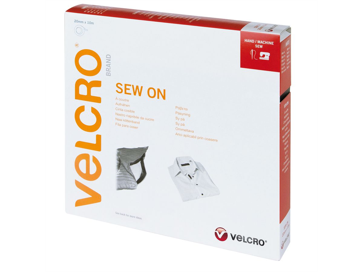 VELCRO® klittenband met haken en lussen om te naaien 20 mm x 10 m Nato (640)