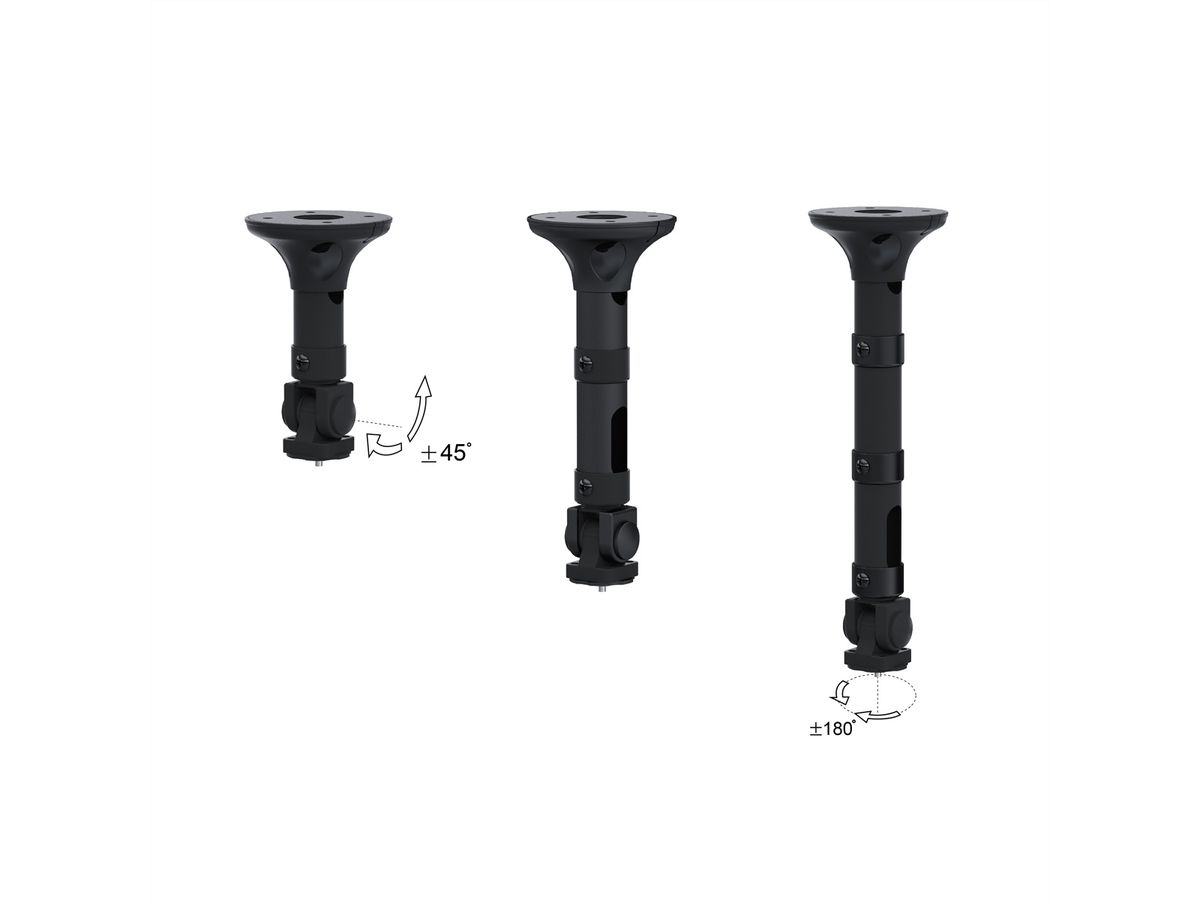ROLINE plafondhouder voor Projector, verstelbaar, tot 3 kg