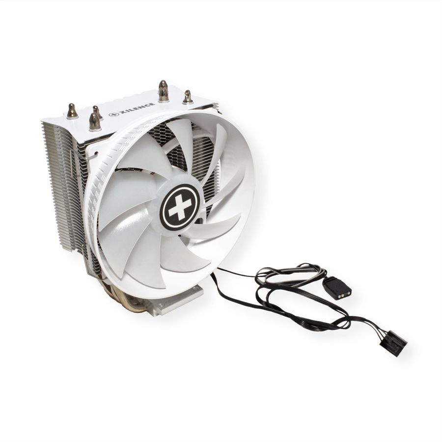 Xilence M403PRO.W.ARGB AMD and Intel CPU Cooler , 120mm ARGB PWM Fan, 150W TDP