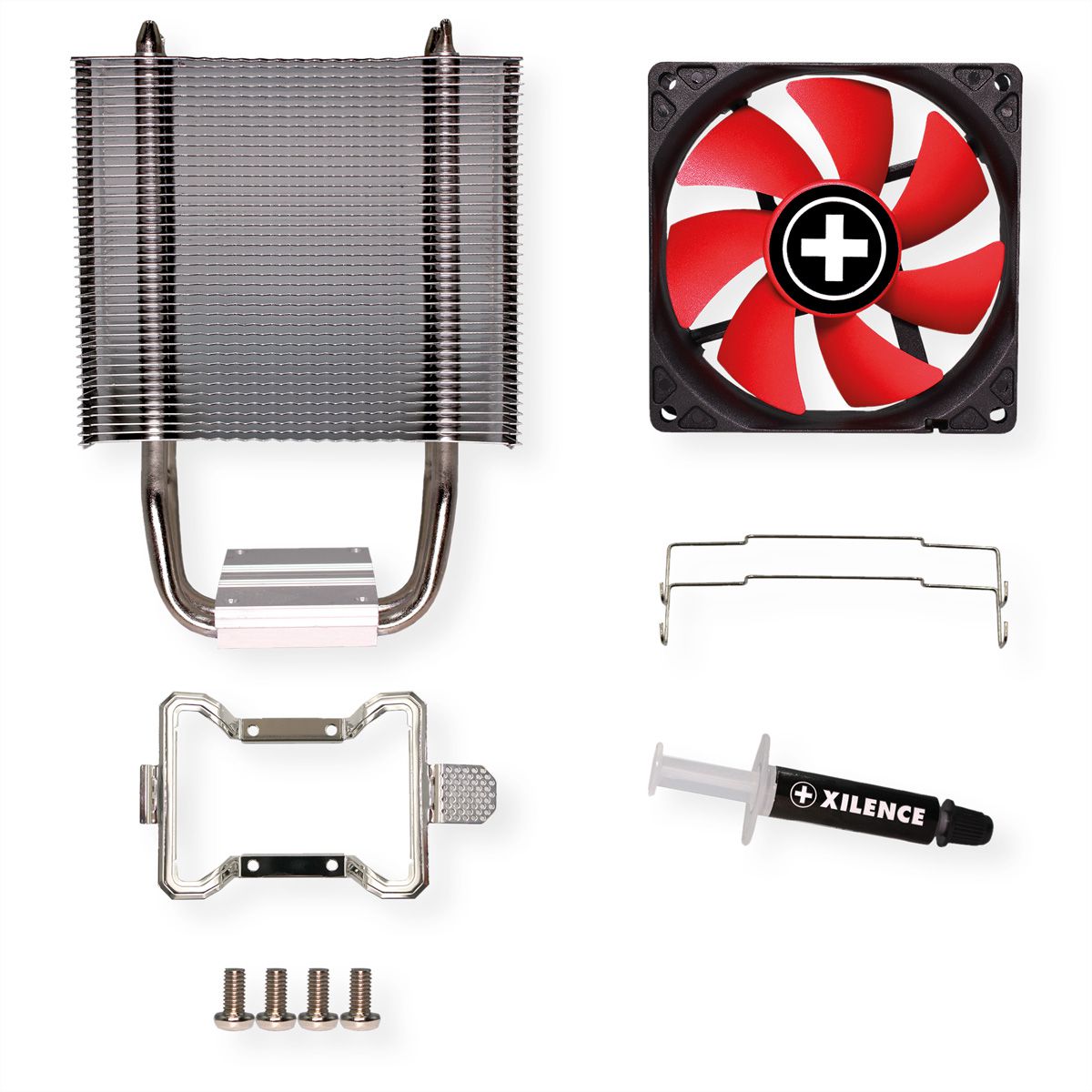 Xilence A402 AMD CPU Cooler, Heatpipe, 92mm PWM Fan, 130W TDP