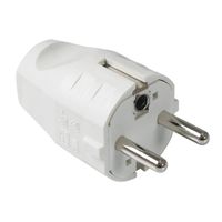 BACHMANN mounting plug, for supply cable H03VV-F3G0.75-1.0-1.5mm, white