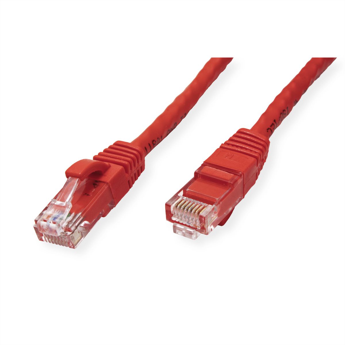 VALUE Patchkabel Kat.6A (Class EA) UTP, rood, 0,3 m