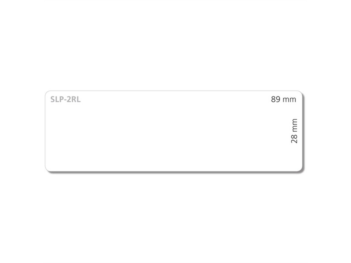 SEIKO adresetiketten (wit), SLP-2RL, 2x 130 st.